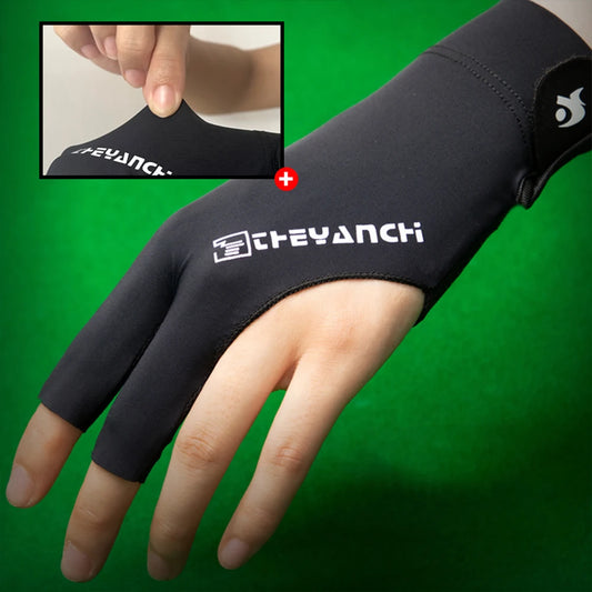 כפפת ביליארד מקצועית ליד שמאל – 3 אצבעות